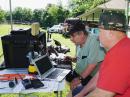 Jim, KC3IXE and Dan, KB3VSP on the 40M Station
